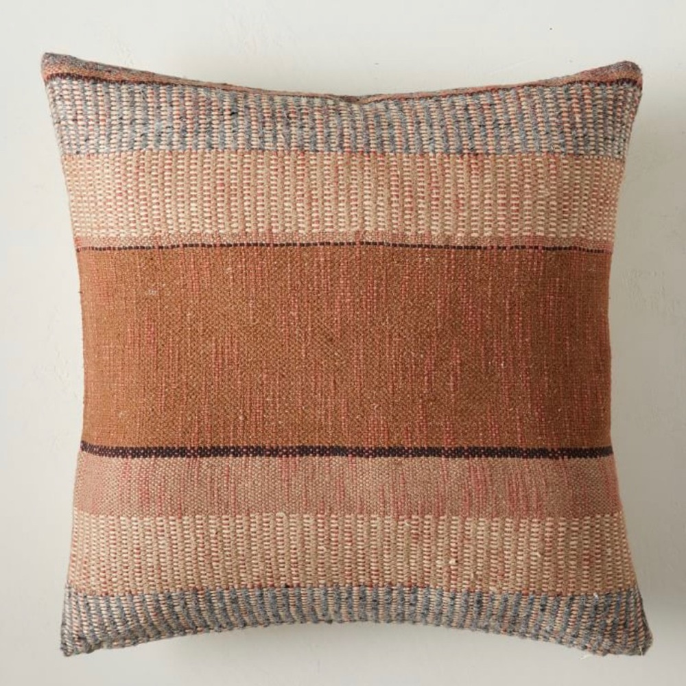 West Elm Bold Center Mixed Stripe Pillow Cover, 20x20